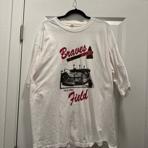 Boston Braves Tee Shirt XL.  Washed but never worn